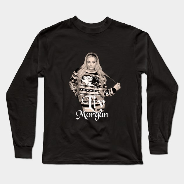 WRESTLEMANIA // LIV MORGAN Long Sleeve T-Shirt by gerradliquid